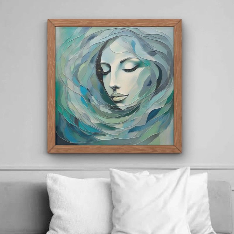 Wavy Lady Wall Art