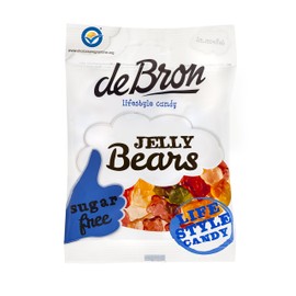 De Bron Sugar Free Jelly Bears (Pack of 6)