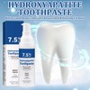 2 Stück Hydroxylapatit Zahnpasta,Hydroxyapatite Toothpaste,Enthält Probiotika,Fluoridfreie Formel,Frischer Atem,Stärkt Die Zähne,Geeignet