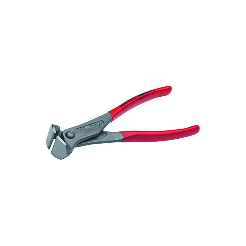 NWS 131-12-200-SB End Cutting Nipper, Silver/Red