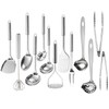 Ragyzity 304 Stainless Steel Kitchen Utensil Set, 13PCS Cooking Nonstick