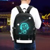 HIPOTUO Anime Luminous Backpack, 16' Laptop Backpack with USB Charging