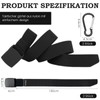 Scettar Men's Work Belt, Pack of 2 Nylon Tactical Belts,