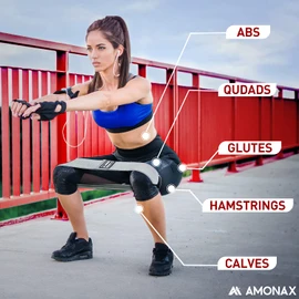 Amonax Fitness bands for women, resistance bands set, butt training device, resistance band squat exercises, exercise band slimming devices for home, sports equipment, fitness at home