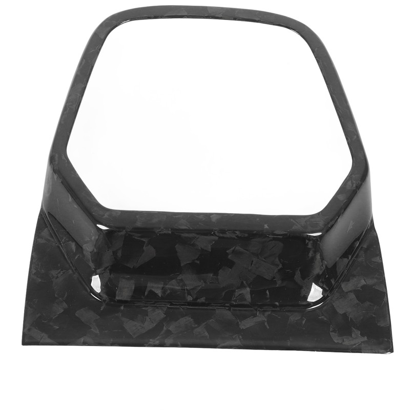 Car Gear Box Cover Trim Carbon Fiber Console Shifter Panel