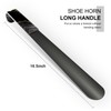 Gukeniu 16.5 Inch Long Handle Shoe Horn for Seniors Men