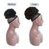 YAMEL Afro Puff Drawstring Ponytail Large Bun Extensions Darkest Brown