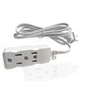 3 Outlet Surge Protector Power Strip, Input :2 Flat pins,Output:3X3pins,3FT,6Ft,9Ft,15Ft