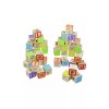 Maxim Deluxe Wooden ABC Blocks. Extra-Large Engraved Baby Alphabet Letters