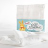 Cloth Nappies 80 x 80 cm Hemmed Burp Cloths Muslin