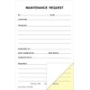 Maintenance Request Forms on 2 Part Carbonless Paper (Pack of
