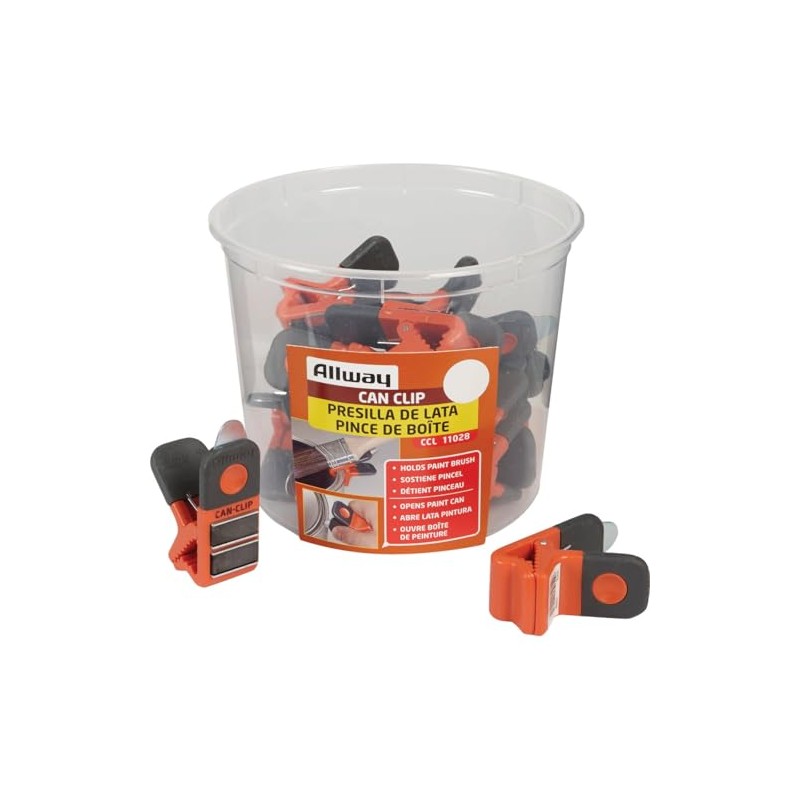 Allway Tools Ccl15 Can Clips Bucket (Pack of 15)