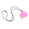 5Pcs Chew Necklace Food Grade Silicone Chewing Pendant for Toddlers