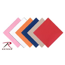 Solid Color Bandanas (Orange Blaze)