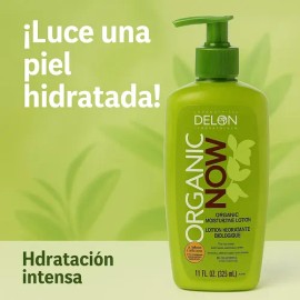 Delon Loción Hidratante Natural Organic Now 325ml 2 Pack