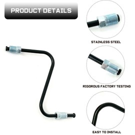 NPSNGSJY Front Brake Tube Caliper To Flex Hose Fit for Toyota 2011-2022 Tacoma 47318-04130