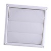 Plastic Air Vent Grille Cover Practical 3 Flaps Wall Ventilation