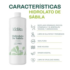 Hidrolato de Sábila (Aloe Vera) 500 ml | Tónico Facial en Bruma pH Balanceado | Hidratación Ligera Post-Solar | Calmante y Refrescante | Base para Cre