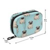 Moyyo Cute Pugs Weekly Pill Organiser 7 Day Pill Box