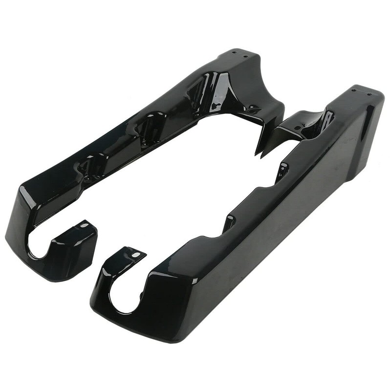 TCMT 4" Hard Stretched SaddleBag Extension Fits For Harley Touring
