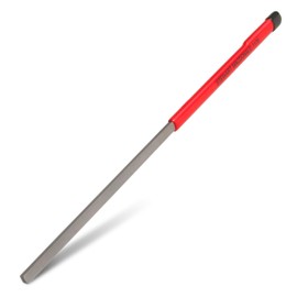 StewMac StewMac Fret End Dressing File - Professional Luthier Guitar Repair Tool - Fix Sharp Fret Ends & Fret Sprout - For Rounding, Shaping, and Deburring - Works on All Frets! (1175)