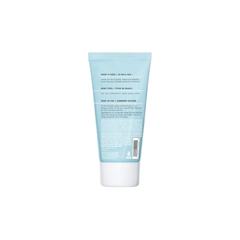 e.l.f. Holy Hydration Sleep, Ultra-Hydrating Dual-Use Face Mask, Replenishes Nourishes