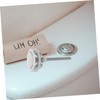 UKCOCO 1 x Water Tank Single Button Durable Toilet Button