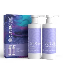 Clever Curl Curl Cream & Dry Weather Gel Duo Pack