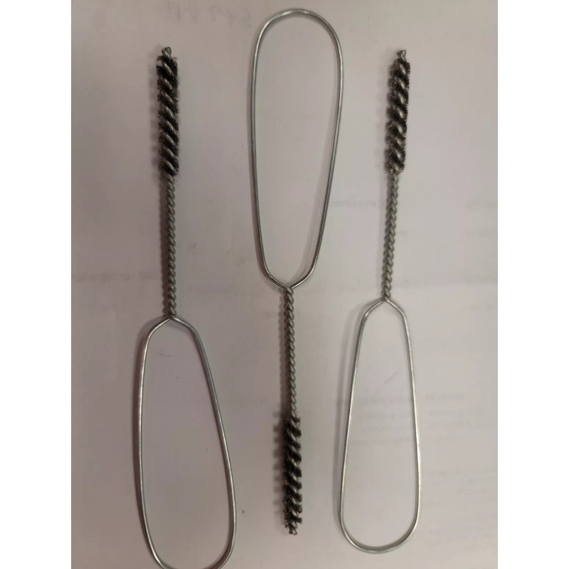 HIGHTBRUSH EO118 1-1/8'' FITTING BRUSH STAINLESS STEEL LOOP HANDLE 3