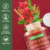 IIEltruiom Ceylon Cinnamon Gummies, Ceylon Cinnamon 2400mg with Berberine, Turmeric,