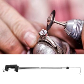 Rotary Grinder Holder,Mini Drill Hanger,360 Degree Swivel Telescopic Rotary Grinder Hanger Rotary Grinder Flex Shaft Hanger Stand Rotary Tool Accessories for Industrial Workshop