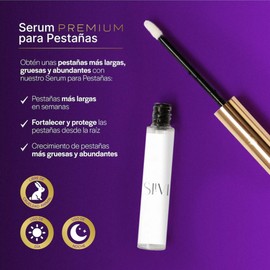 Silverlash Serum Premium para Pestañas y Cejas, Fórmula Fortalecedora, Uso Día y Noche, 7 ml
