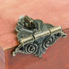 Latch Lock Brass Vintage Decorative Furniture Hardware Hook Catch BL04134 100ea