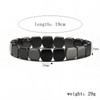ABISIN Hemys Hematite Bracelet Men, (Black 1)