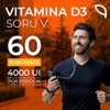 VITO Vitamina D3 4,000 UI | Colecalciferol | Prevención y