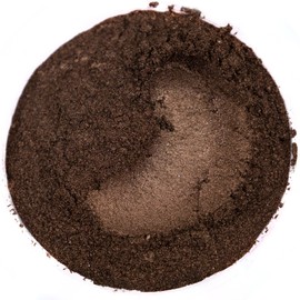 Rolio Premium Brown Mica Powder - Mudpie Brown (100G / 3.5 oz) - 1 Jar of Pigment Powder for Epoxy Resin, Dye, Soap Making, Nail Polish, Paint, Candle Making, Bath Bombs, Slime