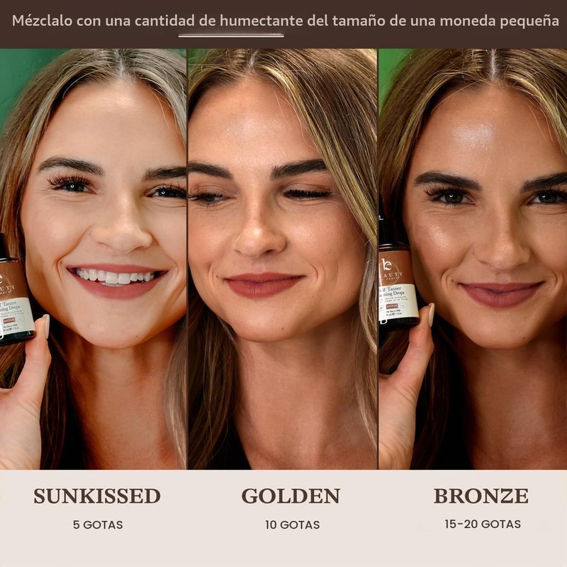 Beauty by Earth Self Tanning Drops - Face Self Tanner