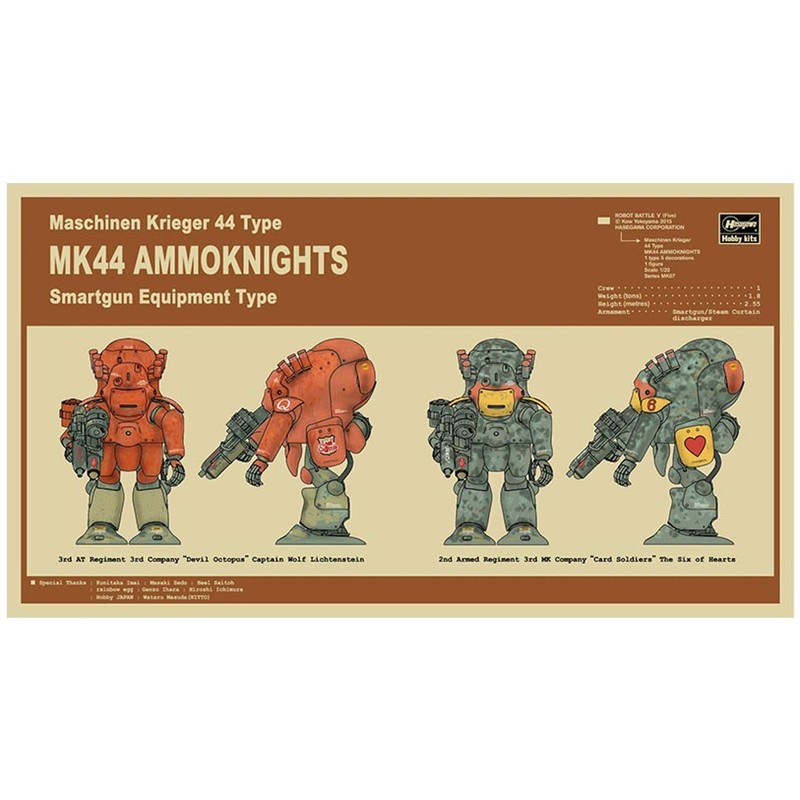 1/20 Maschinen Krieger series MK07 robot Battle V 44-inch surface
