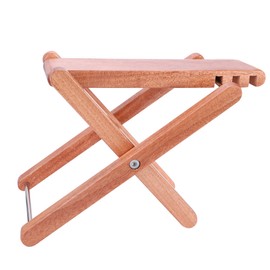 IRIN Wooden Foot Stool Footrest Rest with Carrying Bag for Guitar Parts