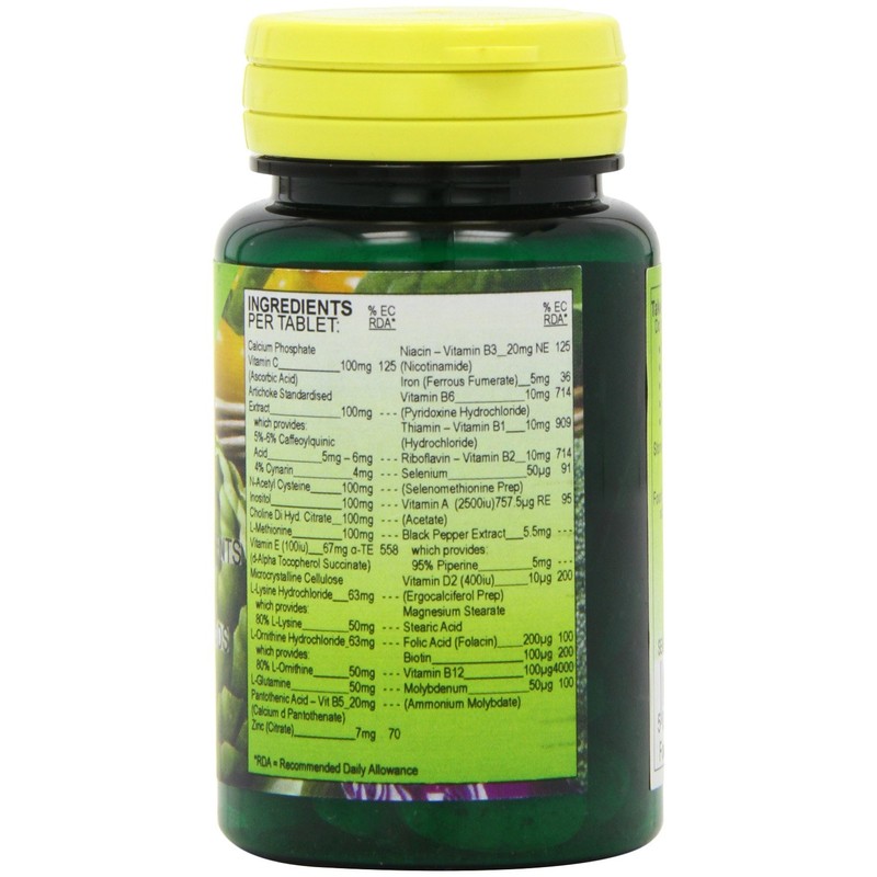 Health Plus Liver Kind One-a-day Multi Nutrient Liver Support Supplement