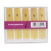 LADE 10Pcs Bamboo Reeds Strength 2.5 for Alto bB Sax