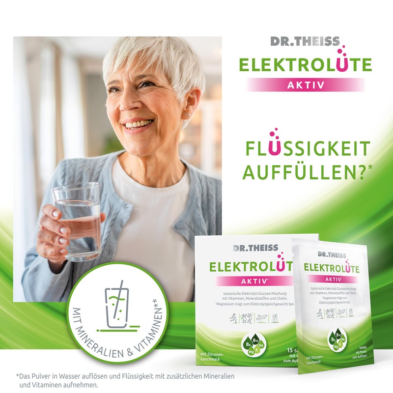 Dr. Theiss Electric Lute Active Isotonic Electrolyte Glucose Blend with