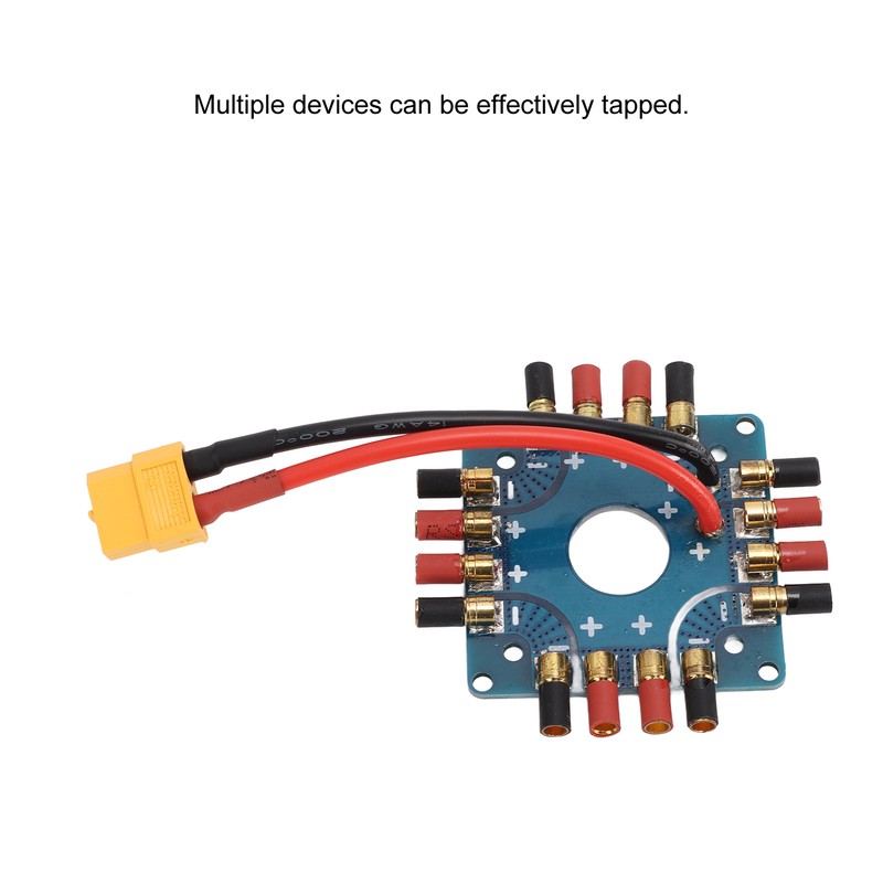 ESC Power Supply Distribution Board Connection Board with XT60 Plug