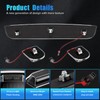LUDARM LED Cab Roof Light Compatible with Silverado Sierra 2500HD