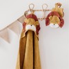 KIKADU Lion Face Cloth, Children's Wash Cloth with Animal Face