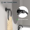 FORIOUS Towel Holder, SUS304 Stainless Steel Wall Mounted, Modern Towel