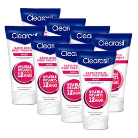 Clearasil Rapid Rescue Deep Treatment Wash, 6.78 Fl Oz (Packaging May Vary) (Pack of 8)