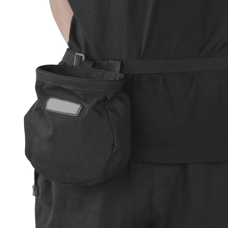 Roca Negra para Exteriores, Bolsa de Polvo, Cintura de Almacenamiento,