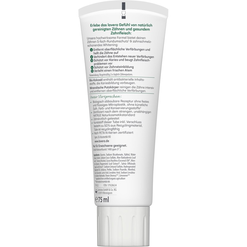 Sensitive Whitening Toothpaste 1 x 75 ml