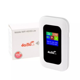 Portable Unlocked 5G LTE Wireless WiFi Router Mobile Broadband LCD MIFI Hotspot